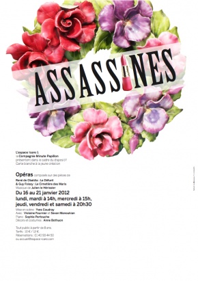 Cie Minute Papillon : Assassines (Affiche)