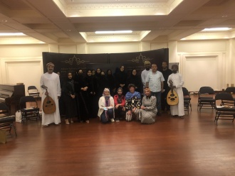 Formation de formateurs à l'Opéra de Mascate, Oman
